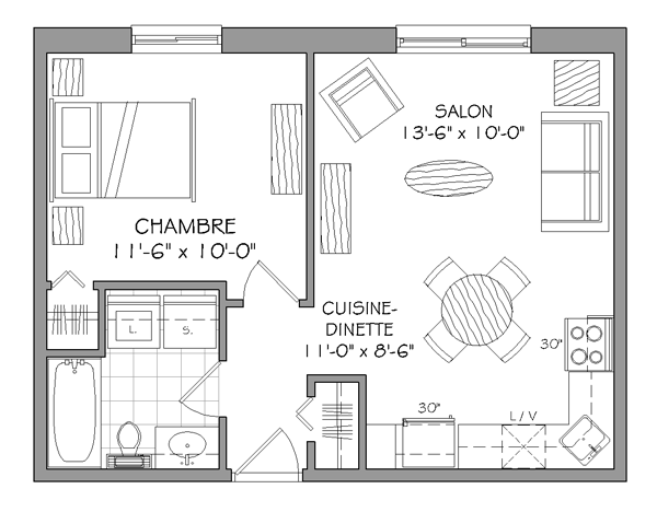 Plan appartement 22 app7